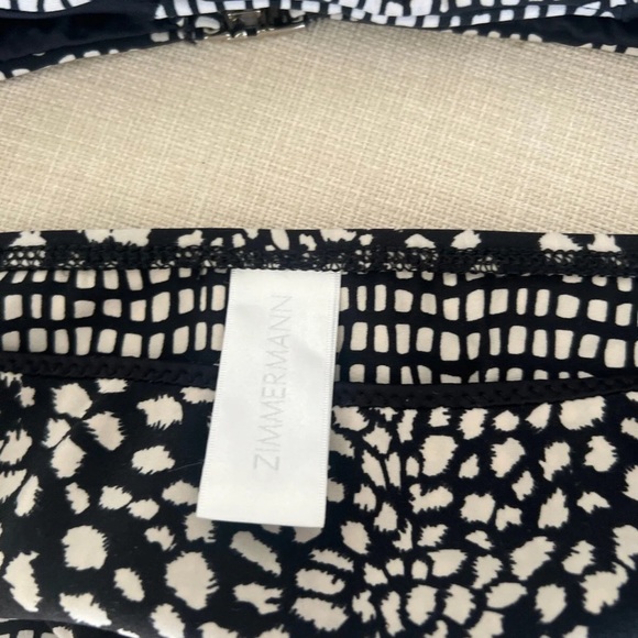 Zimmerman Bikini Top And Bottom Size 0 (AU8) EUC - Picture 2 of 6